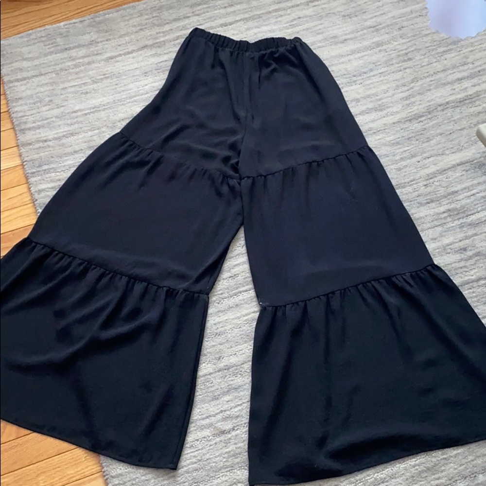 Mumu wide black pants. X-small.New